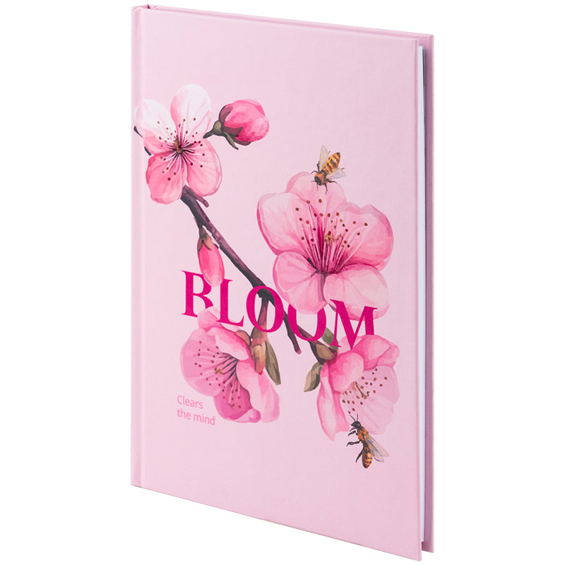 Notebook Axent Bloom 8459-8-A, A5, 96 sheets,  squared, hard cover