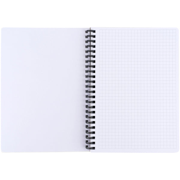 Spiral notebook Axent Olga Selyshcheva, Pink Roses 8471-2-A-OS, A5, 80 sheets, squared, cardboard cover