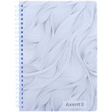 Spiralnotizbuch Axent 8471-1-A, A5, 80 Blatt, Zelle, Kunststoffabdeckung, blau