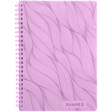 Spiralnotizbuch Axent 8471-1-A, A5, 80 Blätter, Zelle, Kunststoffabdeckung, lila