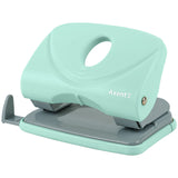 Papierlocher Axent Welle-2 3820-18-A, Kunststoff, 20 Blatt, Pastelini, mint