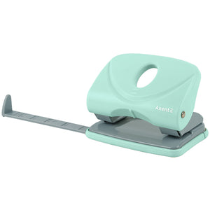 Papierlocher Axent Welle-2 3820-18-A, Kunststoff, 20 Blatt, Pastelini, mint