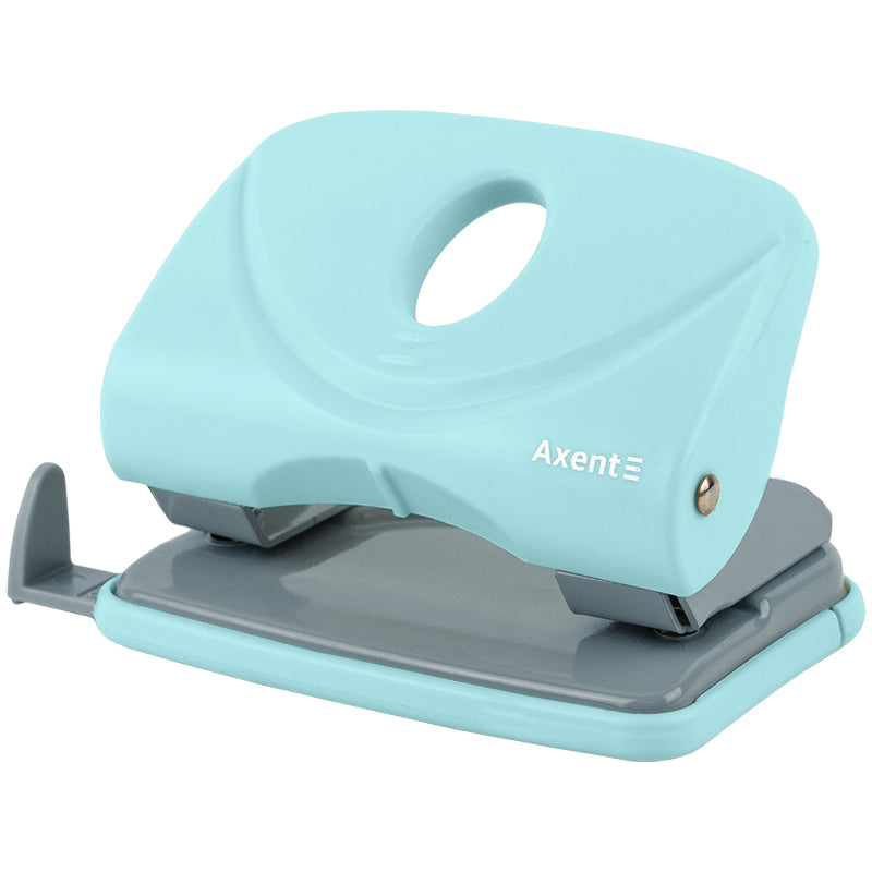 Papierlocher Axent Welle-2 3820-09-A, Kunststoff, 20 Blatt, Pastelini, ungeschnitten