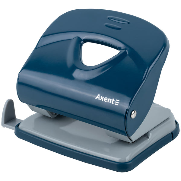 Papierlocher Axent Exakt-2 3930-29-A, Metall, 30 Blatt, Erdfarben, blau