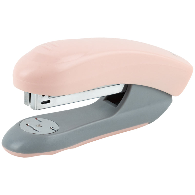 Büroheftgerät Nr. 24/6 Axent Welle-2 4820-10-A, Kunststoff, 20 Blatt, Pastelini, rosa