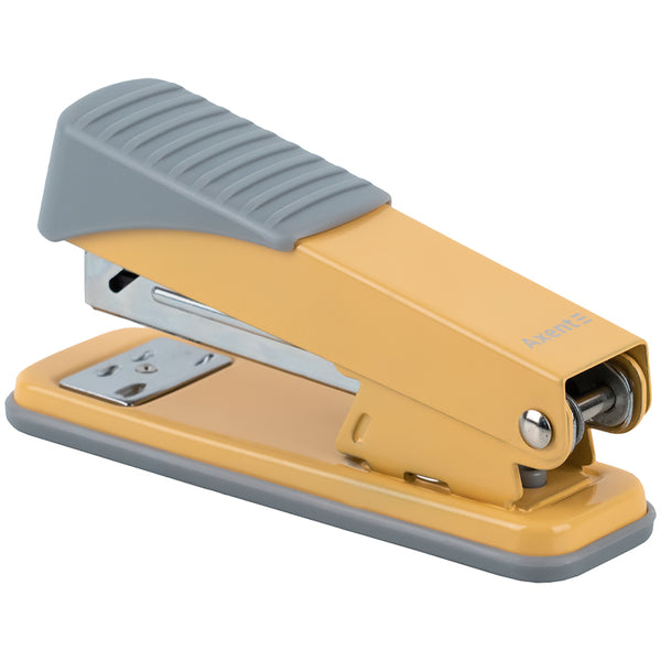 Stapler  № 24/6 Axent Exakt-2 4925-26-A, metal, 25 sheets, Earth colors, yellow