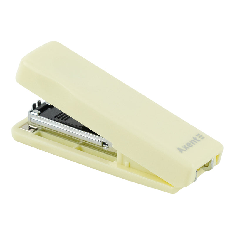 Büroheftgerät Nr. 10/5 Axent MINI 4910-08-A, Kunststoff, 10 Blatt, Pastelini, gelb
