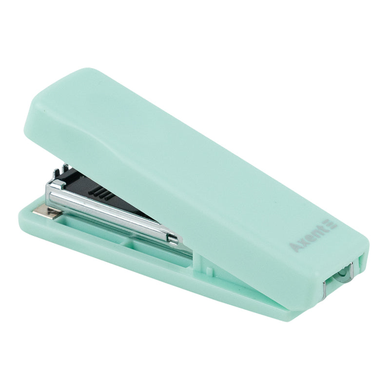 Büroheftgerät Nr. 10/5 Axent MINI 4910-18-A, Kunststoff, 10 Blatt, Pastelini, mint