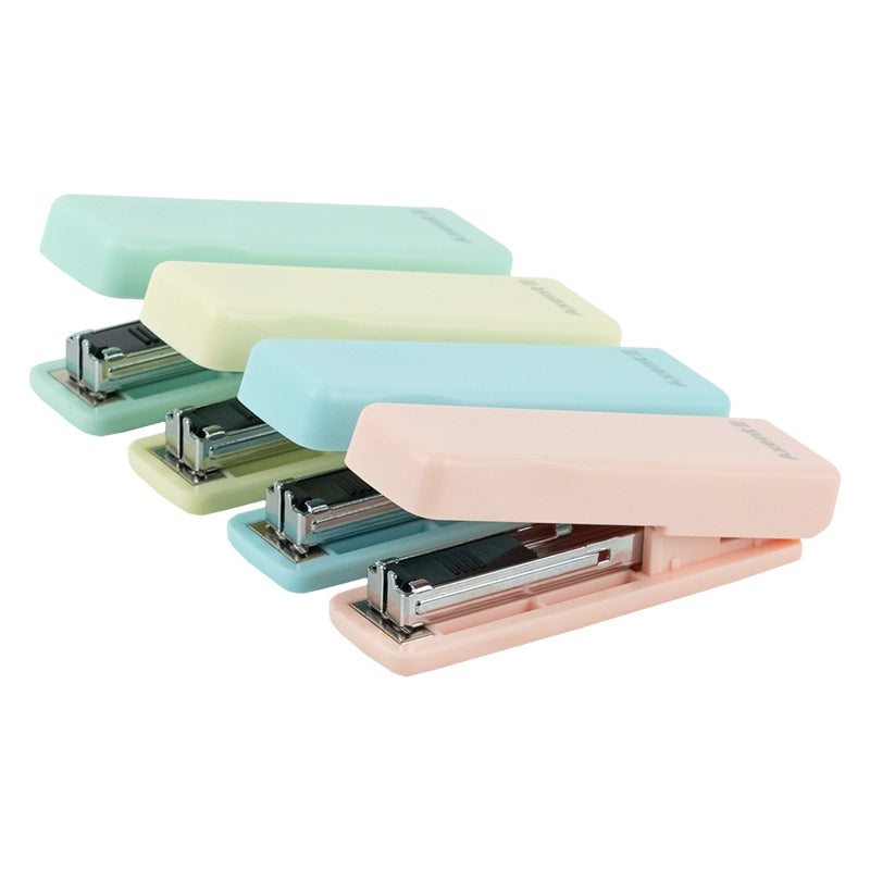 Büroheftgerät Nr. 10/5 Axent MINI 4910-09-A, Kunststoff, 10 Blatt, Pastelini, ungeschnitten