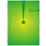 Spiral notebook Axent 8032-29-A, A5, 96 sheets, squared, hard cover