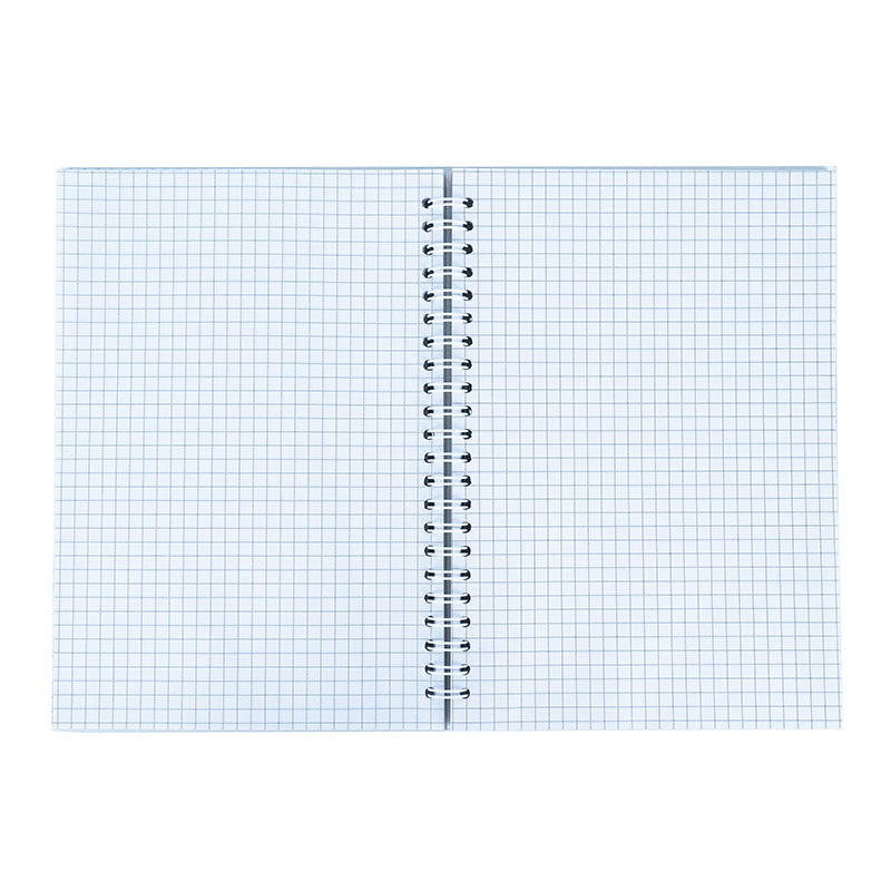 Spiral notebook Axent 8032-35-A, A5, 96 sheets, squared, hard cover
