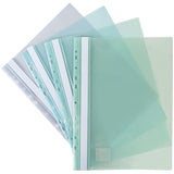 Schnellhefter mit Perforation Axent 1318-07/2-A, A4, hellblau sortiert