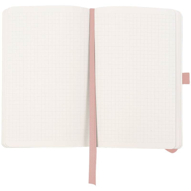 Notebook Axent Partner Soft Skin Volya 8616-24-3-A, 125x195 mm, 96 sheets,  squared, puder