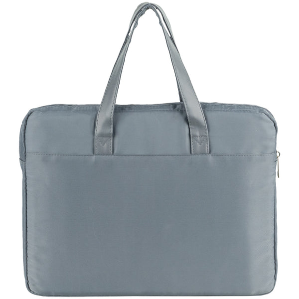 Textile document bag Axent 1631-02-A, A4+, 1 compartment, grey