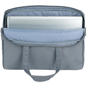 Textile document bag Axent 1631-02-A, A4+, 1 compartment, grey