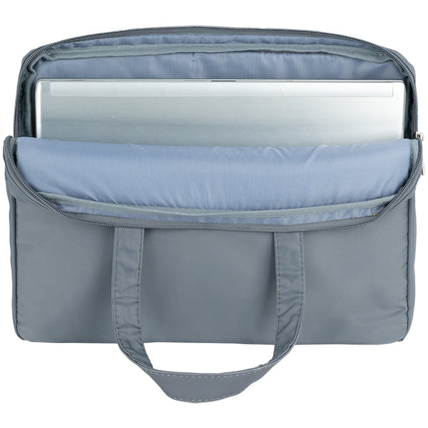 Textile document bag Axent 1631-02-A, A4+, 1 compartment, grey