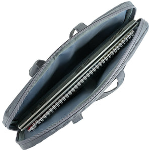 Textile document bag Axent 1631-02-A, A4+, 1 compartment, grey