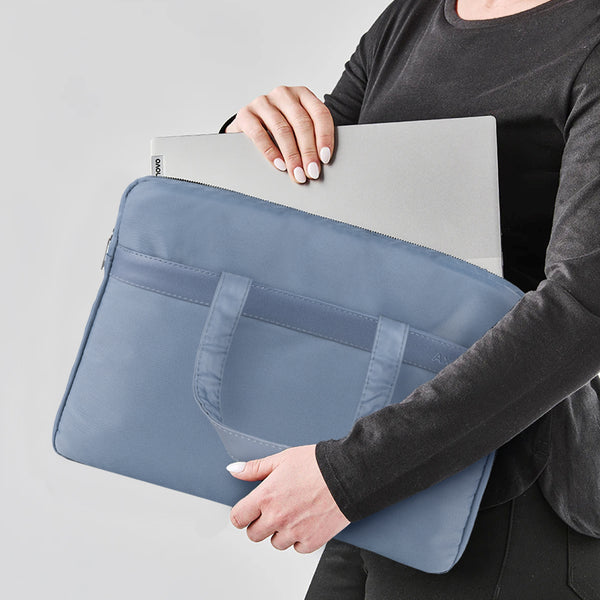 Textile document bag Axent 1631-03-A, A4+, 1 compartment, blue
