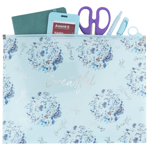 Druckverschlussmappe Axent Flower Symphony-2 1497-45-A, A4+