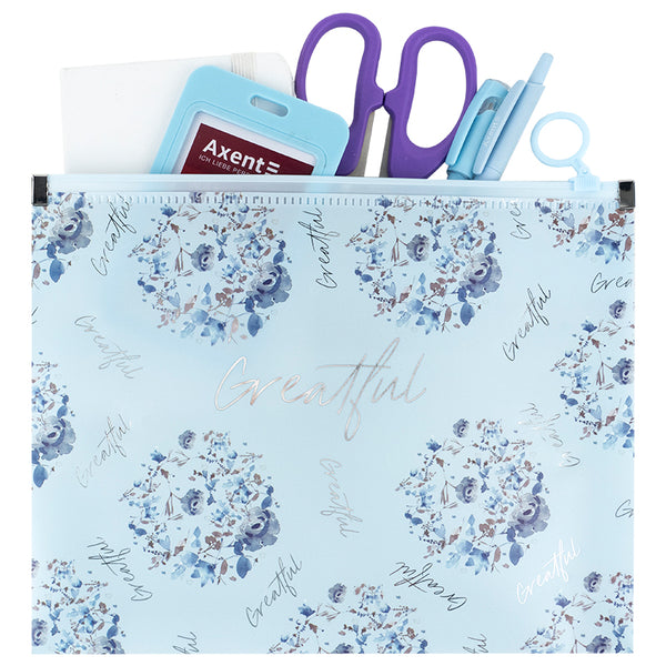 Druckverschlussmappe Axent Flower Symphony-2 1498-45-A, A5+