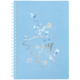 Spiralnotizbuch Axent Flower Symphony 2 8033-6-A, A5, 80 Blatt, Zelle, Kunststoffabdeckung