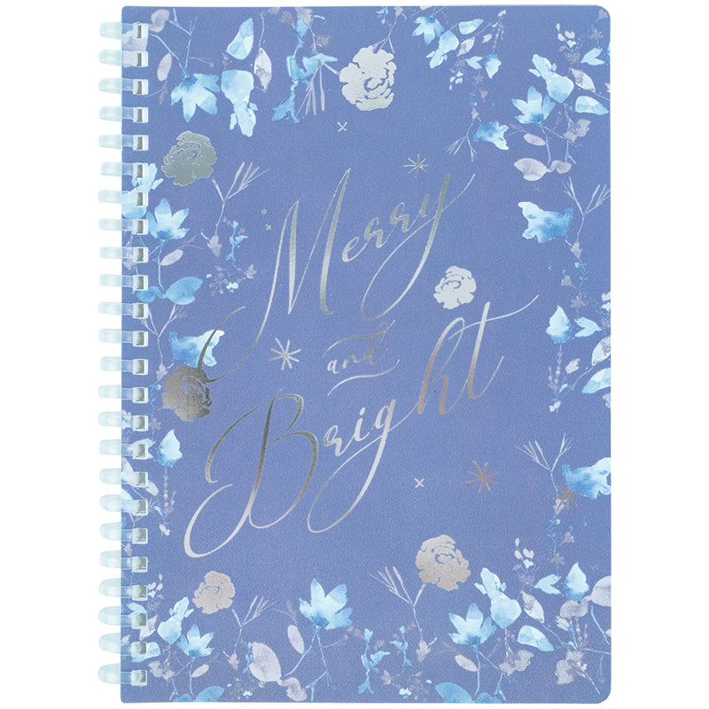 Spiral notebook Axent Flower Symphony 3 8033-7-A, A5, 80 sheets, squared, plastic cover