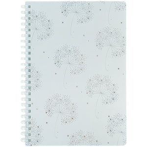 Spiralnotizbuch Axent Flower Symphony 4 8033-8-A, A5, 80 Blatt, Zelle, Kunststoffabdeckung