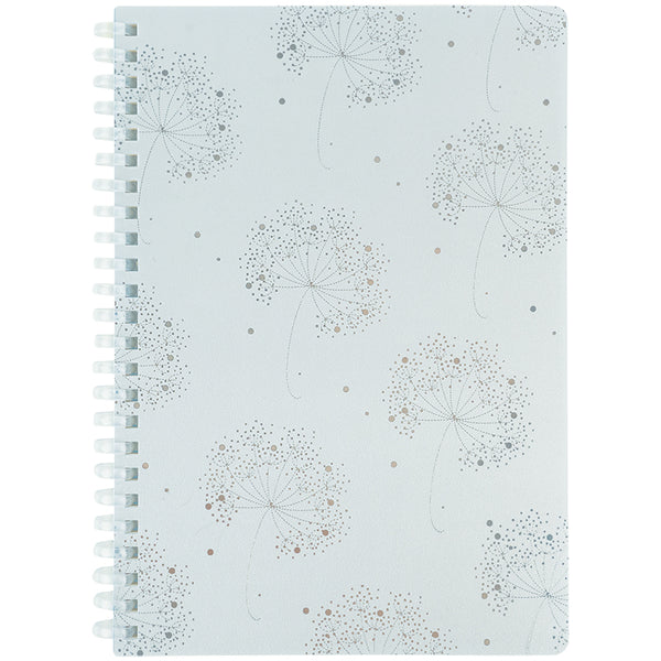 Spiralnotizbuch Axent Flower Symphony 4 8033-8-A, A5, 80 Blatt, Zelle, Kunststoffabdeckung