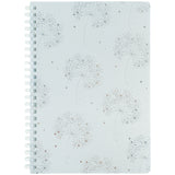 Spiralnotizbuch Axent Flower Symphony 4 8033-8-A, A5, 80 Blatt, Zelle, Kunststoffabdeckung