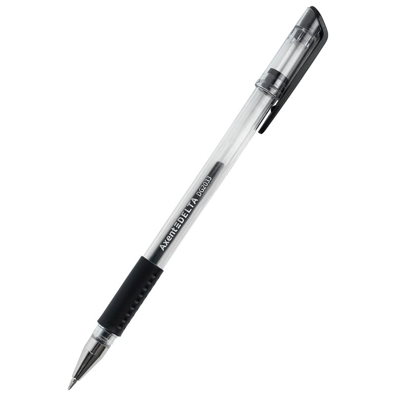Gelstift Axent Delta DG2033-01, 0,7 mm, schwarz