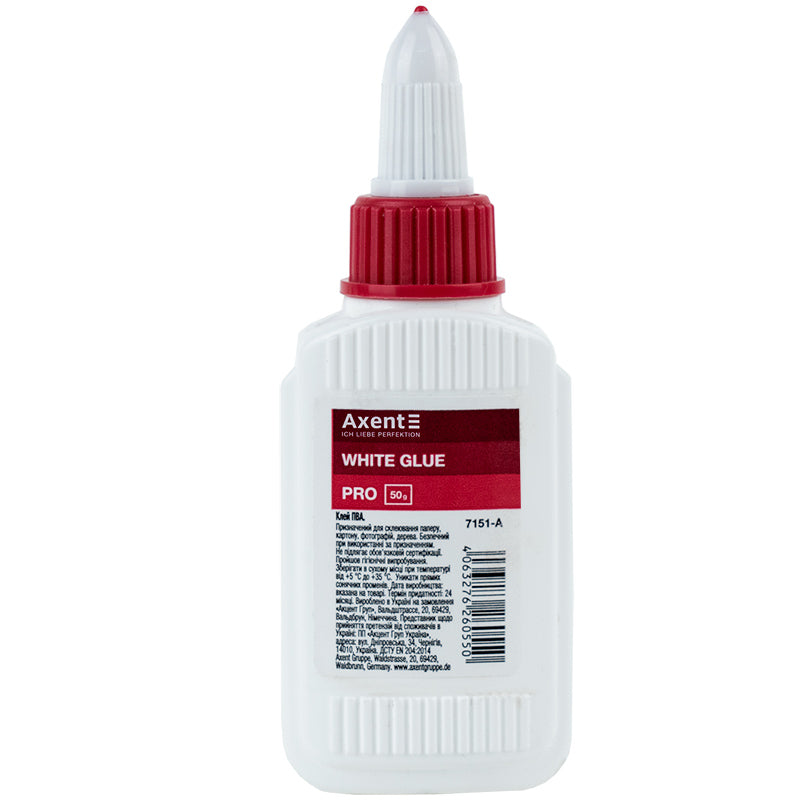 Kleber PVA Axent PRO 7151-A, Spenderkappe, 50 ml