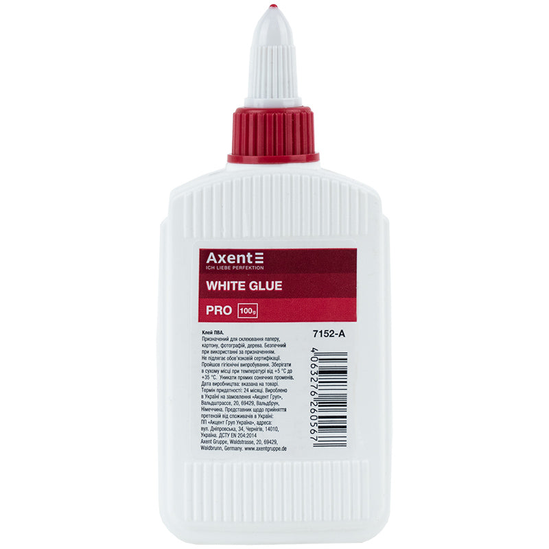 Kleber PVA Axent PRO 7152-A, Spenderkappe, 100 ml