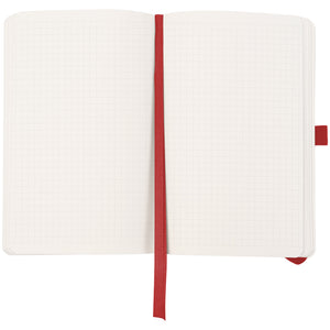 Notizbuch Axent Partner Soft Skin Volya 8616-06-6-A, 125x195 mm, 96 Blatt, Zelle, rot