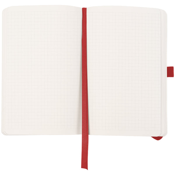 Notizbuch Axent Partner Soft Skin Volya 8616-06-6-A, 125x195 mm, 96 Blatt, Zelle, rot
