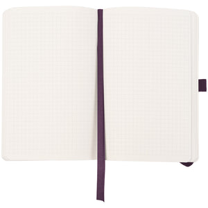 Notebook Axent Partner Soft Skin Volya 8616-02-5-A, 125x195 mm, 96 sheets,  squared, blue
