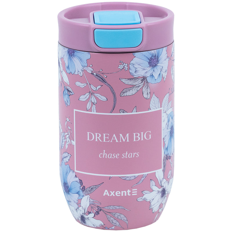 Thermobecher Axent Blue Elegance, 8721-7-A-PPS, 350 ml
