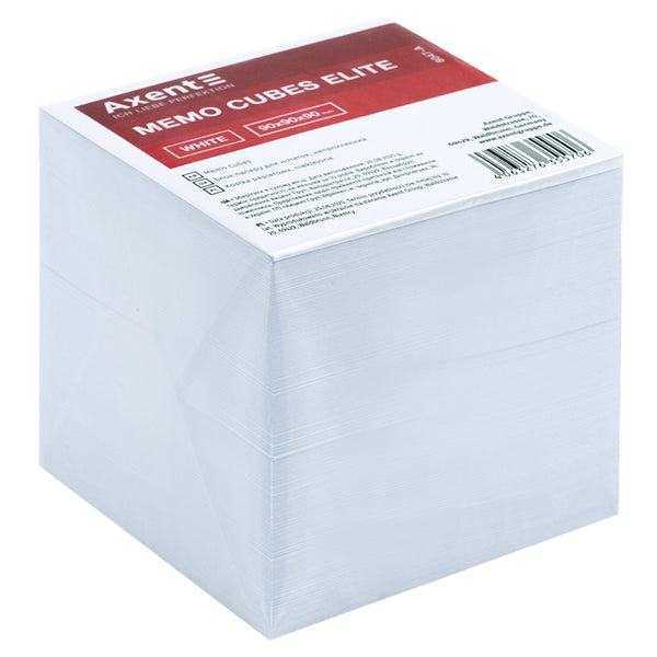 Notizpapier Axent Elite "Weiß" 8047-A 90x90x90 mm, ungeklebt