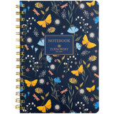 Spiralblock Axent Turnowsky Secret Garden 8473-3-A-TR, A5, 80 Blatt, quadratisch