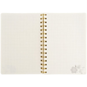 Spiralblock Axent Turnowsky Nat Melody 8473-12-A-TR, A5, 80 Blatt, quadratisch