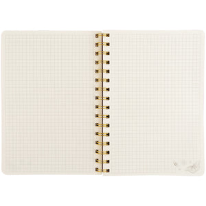 Spiralblock Axent Turnowsky Morning Dew 8473-13-A-TR, A5, 80 Blatt, quadratisch