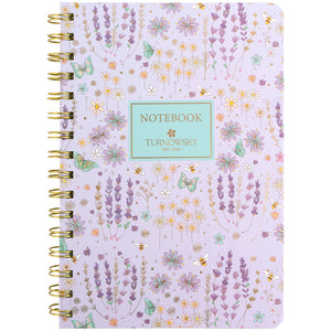 Spiralblock Axent Turnowsky Morning Dew 8473-14-A-TR, A5, 80 Blatt, quadratisch