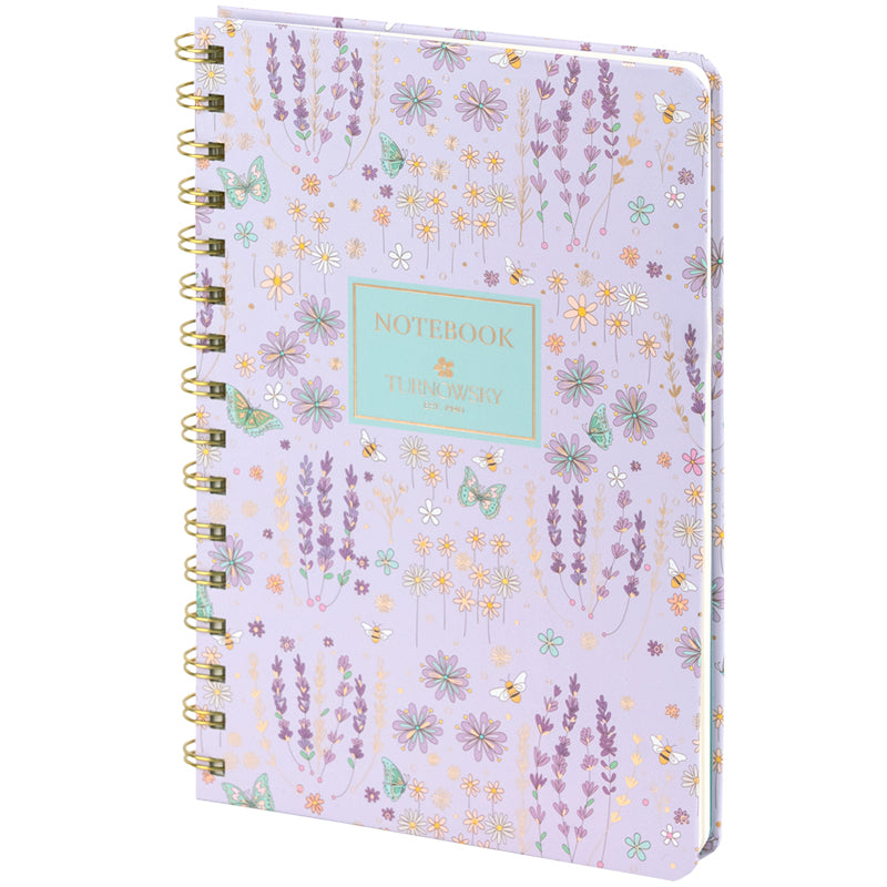 Блокнот на спіралі Axent Turnowsky Morning Dew 8473-14-A-TR, А5, 80 аркушів, клітинка