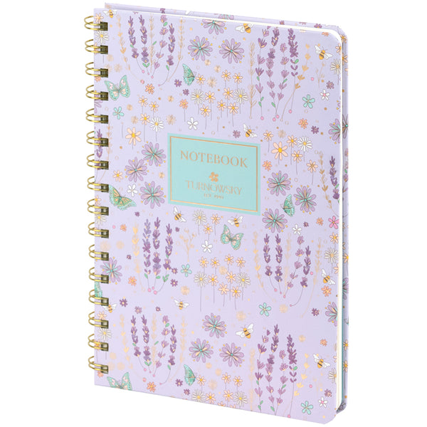 Spiralblock Axent Turnowsky Morning Dew 8473-14-A-TR, A5, 80 Blatt, quadratisch