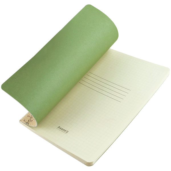 Notizbuch Axent Turnowsky Secret Garden 8710-2-A-TR, A5, 60 Blatt, quadratisch