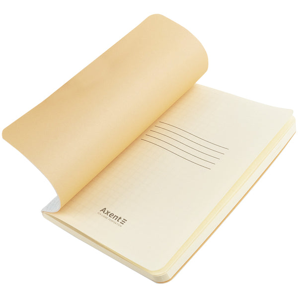 Notizbuch Axent Turnowsky Secret Garden 8711-1-A-TR, A6, 60 Blatt, quadratisch