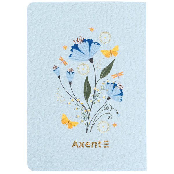 Notizbuch Axent Turnowsky Secret Garden 8711-1-A-TR, A6, 60 Blatt, quadratisch