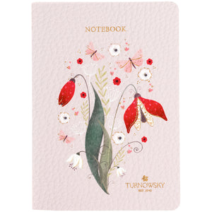 Notizbuch Axent Turnowsky Secret Garden 8711-2-A-TR, A6, 60 Blatt, quadratisch