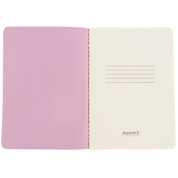 Notizbuch Axent Turnowsky Nature's Melody 8711-3-A-TR, A6, 60 Blatt, quadratisch