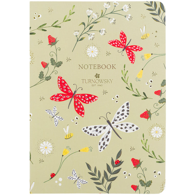Notebook Axent Secret Garden 2 8700-18-A-TR, A5, 80 squared, squared