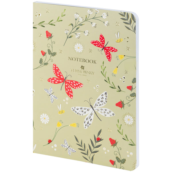 Notebook Axent Secret Garden 2 8700-18-A-TR, A5, 80 squared, squared